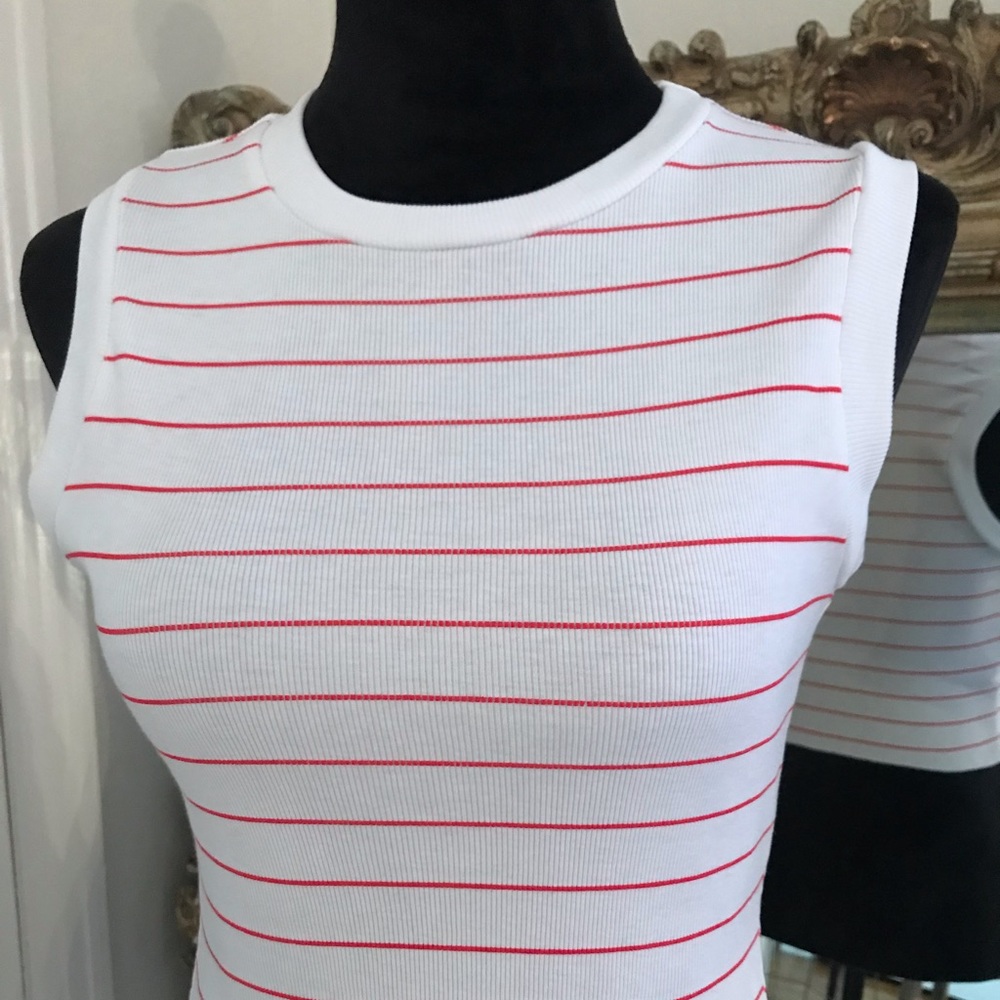 Wildfox Red and White Stripe Top
